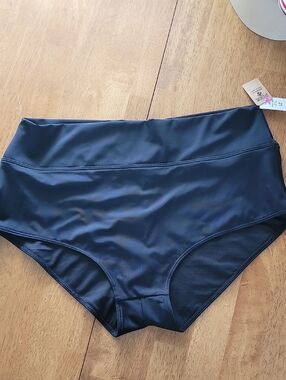 Victoria's Secret High Waisted Black Bikini Bottoms